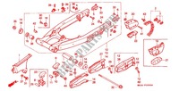 REAR ARM   CHAIN CASE for Honda XR 600 R 1987