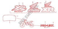 STICKERS ('88 '91) for Honda XR 600 R 1991