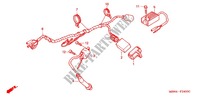 WIRE HARNESS/BATTERY for Honda XR 650 R 2006
