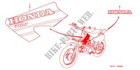 STICKERS ('01) for Honda XR 70 2001