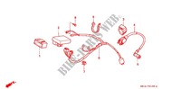 WIRE HARNESS/BATTERY for Honda XR 80 2001