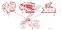 STICKERS ('91 '94) for Honda XR 80 1991