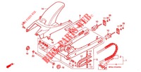 SWINGARM   CHAIN CASE for Honda CBR 600 F2 SUPER SPORT 1991