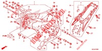 FRAME for Honda CROSSTOURER 1200 DCT ABS RED 2018