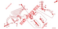 REAR BRAKE MASTER CYLINDER for Honda Z 125 MONKEY ABS 2020