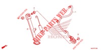SIDE STAND for Honda CB 500 F ABS 2018