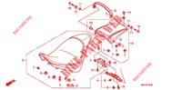 SINGLE SEAT (2) for Honda VT 1300 FURY ABS 2010
