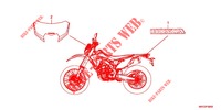 STICKERS for Honda CRF 450 L 2019