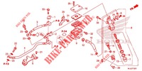 REAR BRAKE MASTER CYLINDER (NC700SD/750SD/750SA) for Honda NC 750 S ABS 2014