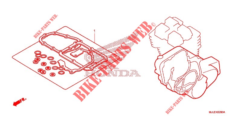 GASKET KIT for Honda NC 750 S DCT 2014