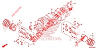 CRANKSHAFT for Honda GOLD WING 1800 F6C 2014