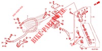 REAR BRAKE MASTER CYLINDER (NC750X) for Honda NC 750 X 2014