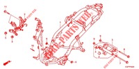 FRAME (NSC50/MPD/WH) for Honda VISION 50 2012