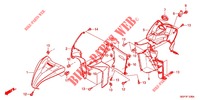 LEG SHIELD (NSC50/MPD/WH) for Honda VISION 50 2012