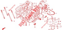 CRANKCASE/OIL PUMP  for Honda NS 50 F 1987