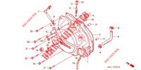 RIGHT CRANKCASE COVER  for Honda NS 50 F RED 1988