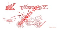 STICKERS (CB600F2Y) for Honda CB 600 S HORNET 2000
