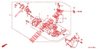 THROTTLE BODY for Honda SUPER CUB 50 PRO -J- 2012