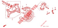 REAR WHEEL for Honda FUSION 250 X Color order plan- SPECIAL 2003