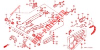 REAR ARM   CHAIN CASE (1) (XLR250RF/R2F) for Honda XLR 250 R 1985