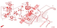 FUEL TANK for Honda SH 125 ABS D 2ED 2020