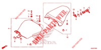 SINGLE SEAT (2) for Honda CB 250 R 2020