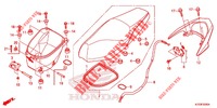 SINGLE SEAT (2) for Honda WAVE 125 Electric start, Cast wheels 2017
