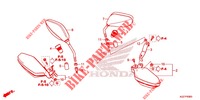 MIRROR   KNUCKLE GUARD for Honda CRF 250 RALLYE 2019
