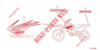 STICKERS for Honda CRF 250 X 2018