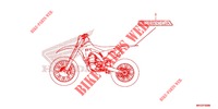 STICKERS for Honda CRF 450 R 2020