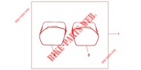 33/35L PANNIER INNER BAG SET for Honda NC 700 X 35KW 2012