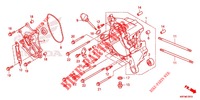 RIGHT CRANKCASE for Honda PCX 150 2020