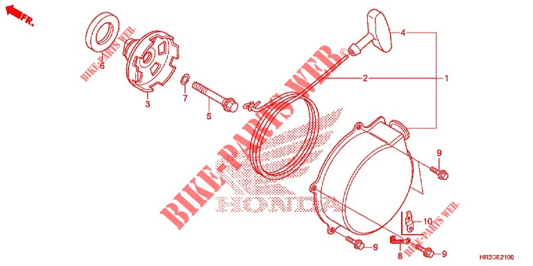 RECOIL STARTER for Honda FOURTRAX 420 RANCHER 4X4 AT DCT 2020