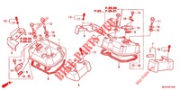 CYLINDER HEAD COVER for Honda SHADOW VT 750 SPIRIT S 2011