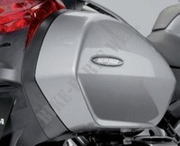 Luggage side HONDA silver lids.-Honda