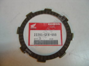 CLUTCH FRICTION Details about   GENUINE Honda NOS 22201-GF6-000 DISK